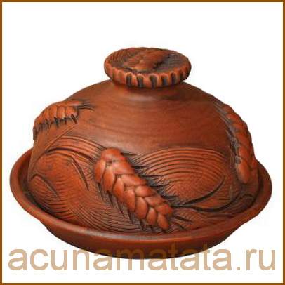 Купить масленку из глины в Москве по низкой цене.