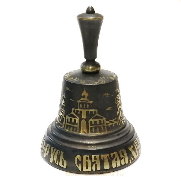 Валдайские колокольчики полированные и гравированные купить в Москве.