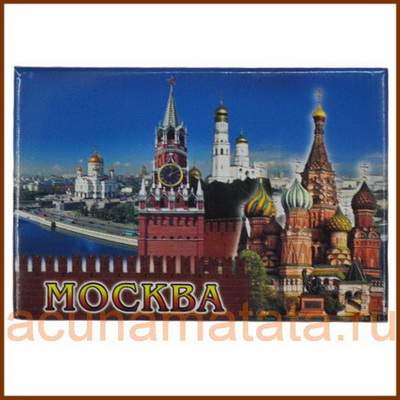 Сувенирный магнит Москва купить.