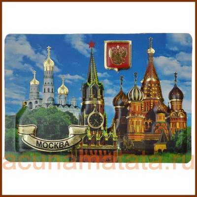 Купить сувенирный магнит Москва по доступной цене.