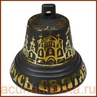 Валдайский колокольчик с гравировкой купить в Москве.