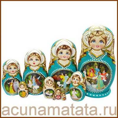 Матрешка купить русский сувенир в Москве.