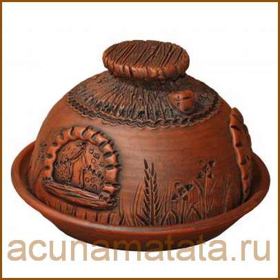 Купить масленку из глины в Москве по низкой цене, самовывоз и доставка.