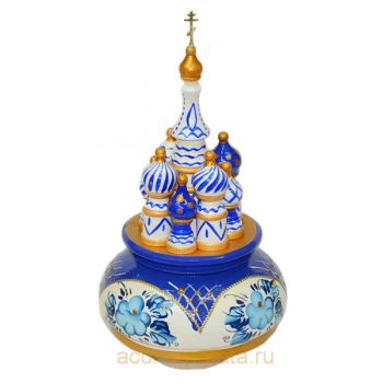 Купить сувенир Храм Василия Блаженного музыкальный в Москве.
