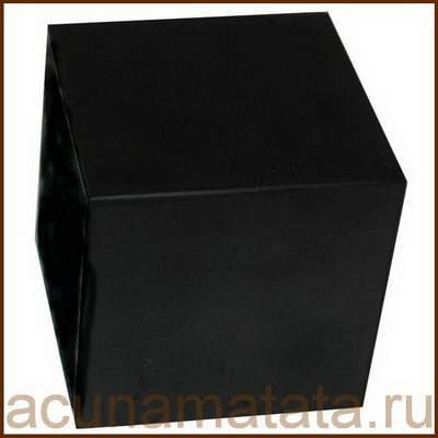 Куб из шунгита купить в Москве в магазине.