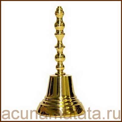 Валдайский колокольчик из латуни купить в Москве.