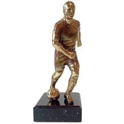 Статуэтка из бронзы Футболист.