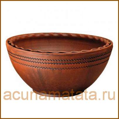 Миска "Зубчатая" малая.