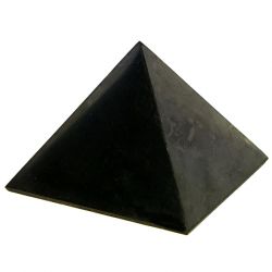 Пирамида из шунгита неполированная 15 см.